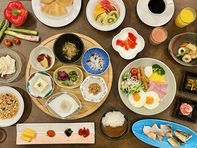 選ばれる理由その2 体に優しい&美味しい朝食バイキング（朝食付きプラン）